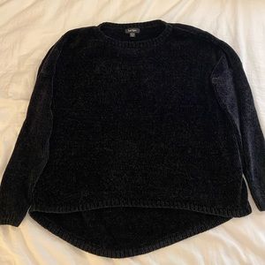 Black long sleeve sweater